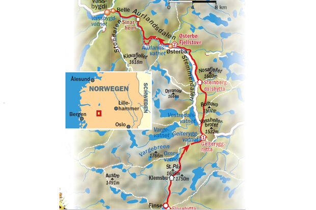Wides Aurlandsdalen in Norwegen - Wandertipps & Touren | outdoor