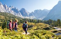 OD 1115 Woman Südtirol Dolomiten Cisles Alm Grödental Val Gardena