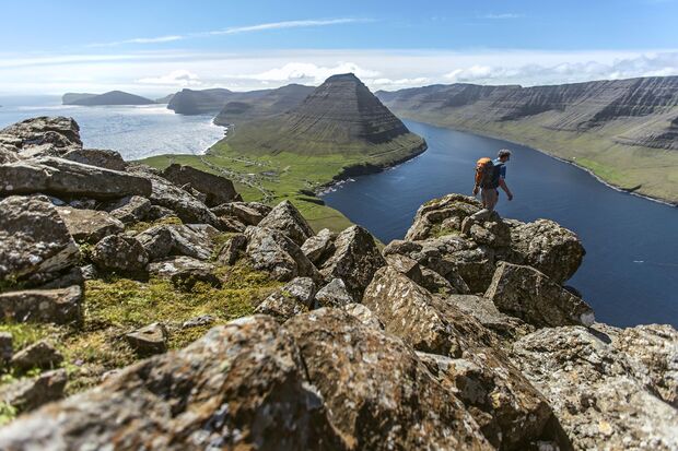 OD 1116 Färöer Inseln Wanderbilder Reiseimpressionen