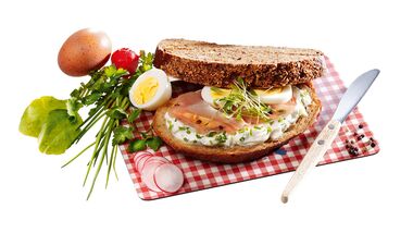 OD 2012 Pausenbrot Sandwich Essen Nahrung Proviant Ei Vesper