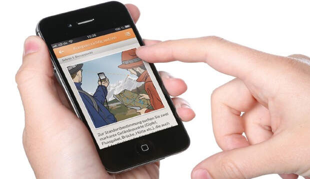 OD 2013 outdoor-App Know-how App Instructor iPhone Screen