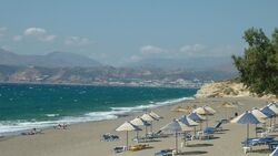 OD 2014 Strand Meer Kalamaki Kreta Griechenland
