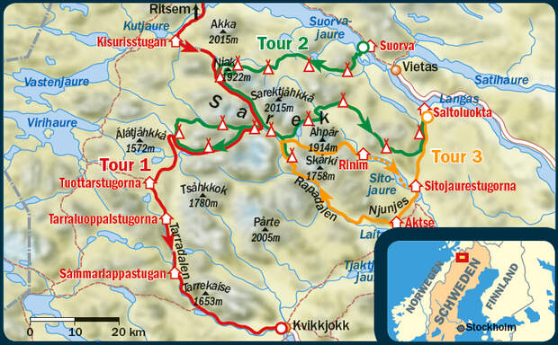 Europas letzte Wildnis: 16 Tage quer durch den Sarek | outdoor-magazin.com Europas letzte Wildnis: 16 Tage quer durch den Sarek | outdoor-magazin.com