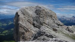 OD 2016 Südtirol Dolomiten Villnöss Gipfel des Peitlerkofel
