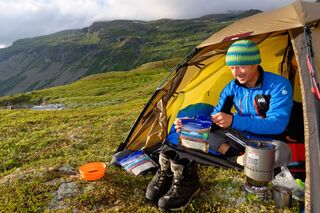 OD 2016 Trekking Kochen Kocher Zelt Hardangervidda Norwegen Essen TreknEat Fertigmahlzeit Ernährung Küche