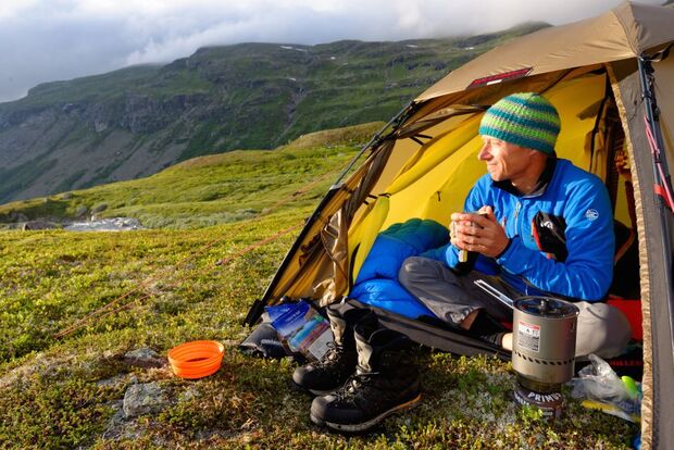 OD 2016 Trekking Kochen Kocher Zelt Hardangervidda Norwegen Essen TreknEat Fertigmahlzeit Ernährung Küche