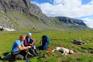 OD 2016 Trekking mit Hund Hardangervidda Norwegen