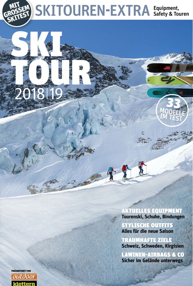OD 2018 / 2019 Skitouren Special Cover Titel Maxi-Beilage