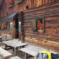 OD 2018 Berghütte Ellmaualm Salzburger Land Österreich Wandern Einkehren Huette