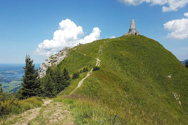 OD 2018 Bergtour Grünten Allgäu Kriegerdenkmal