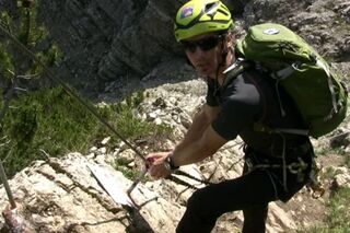 OD Bergstiefeltest Klettersteig 2011