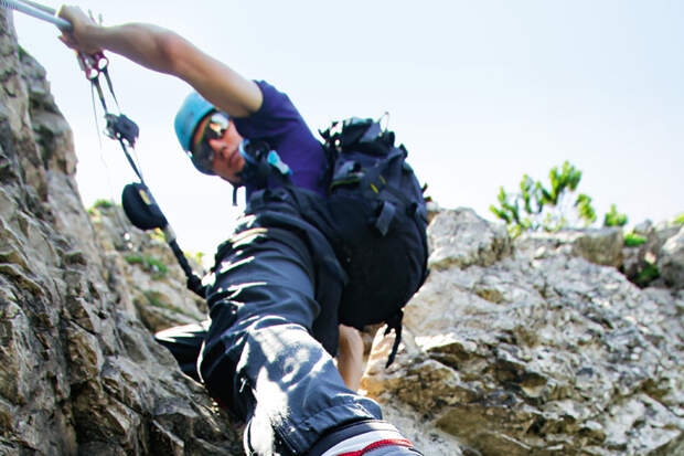 OD Bergstiefeltest Klettersteig 2011