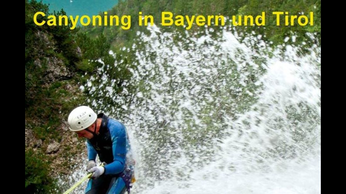 OD Buchtipp Canyoning in Bayern und Tirol