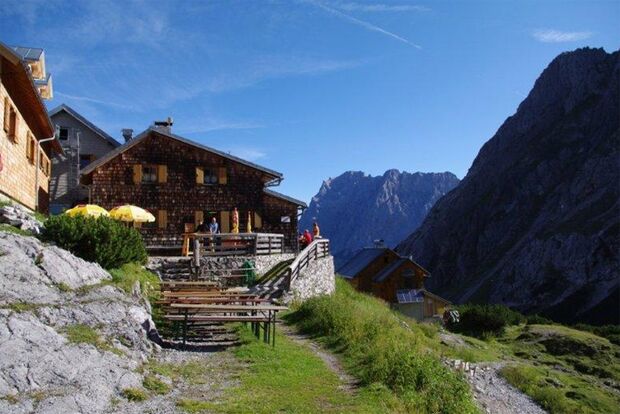 OD Coburger Hütte Mieminger Kette Tirol