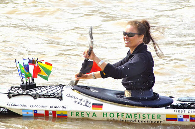 OD Freya Hoffmeister Kajak Paddeln Südamerika