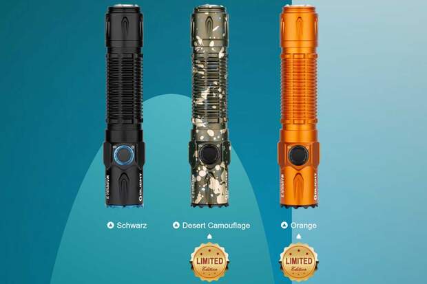 Olight Warrior 3 Taschenlampe 2021