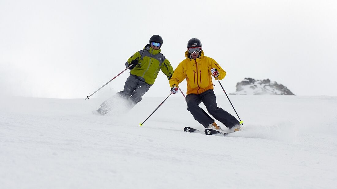 PS Ski-Fahrer Ski piste DSV Themendienst