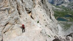 Paternkofel-Klettersteig Dolomiten