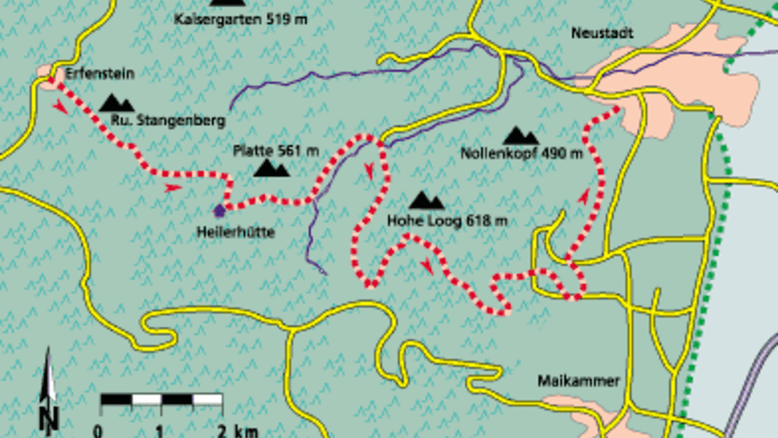 Pfalz Tour 4 Karte
