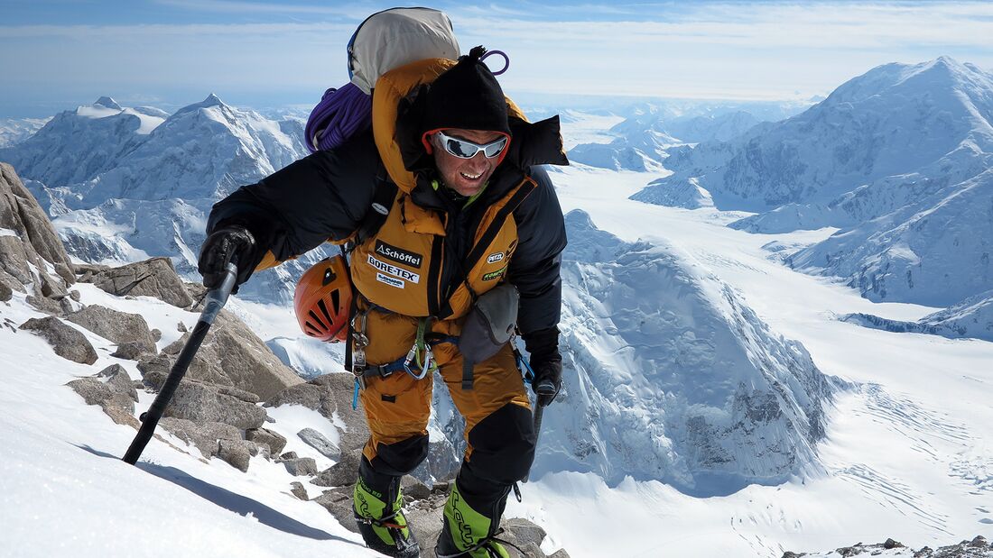 Ralf Dujmovits am Mount McKinley 2013
