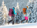 Schneeschuhwandern im Winter