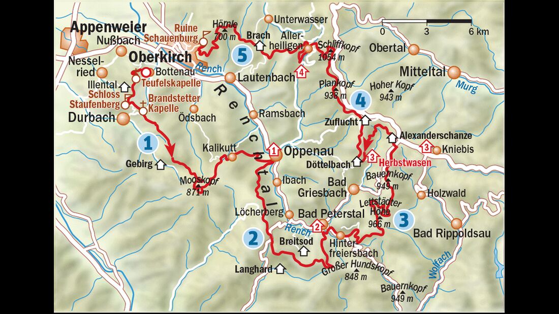 Schwarzwald Renchtalsteig