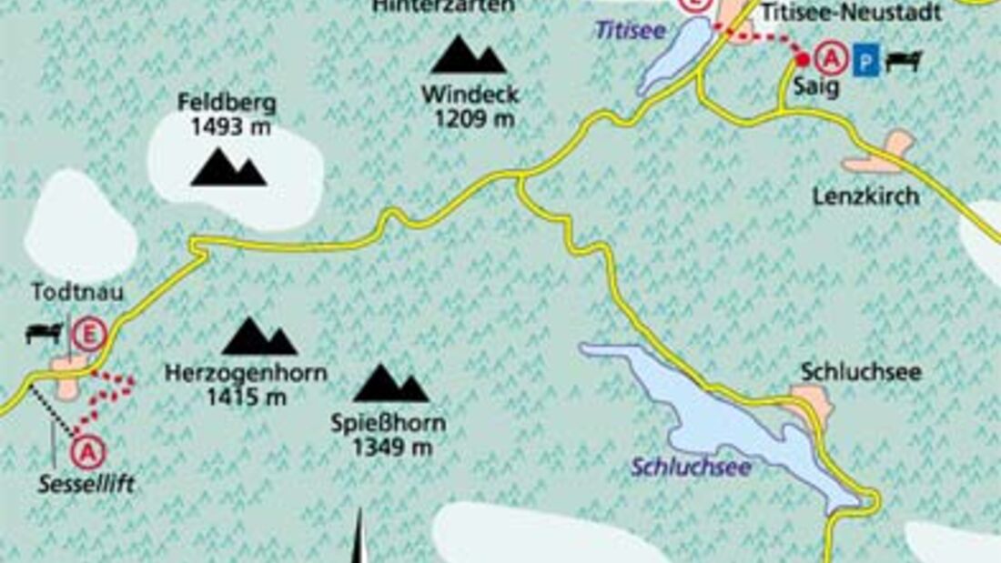 Schwarzwald Tour 2 Karte
