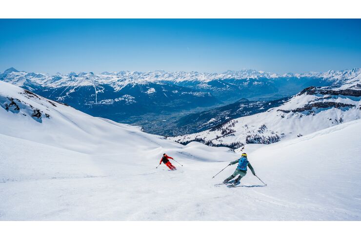 Switzerland: Grandiose ski tours in Crans-Montana