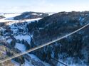 Skywalk Willingen - Hängebrücke im Winter