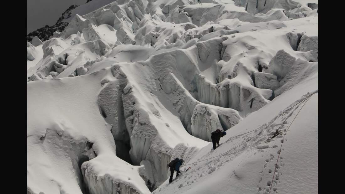 Slackline-Höhenweltrekord in Peru 4