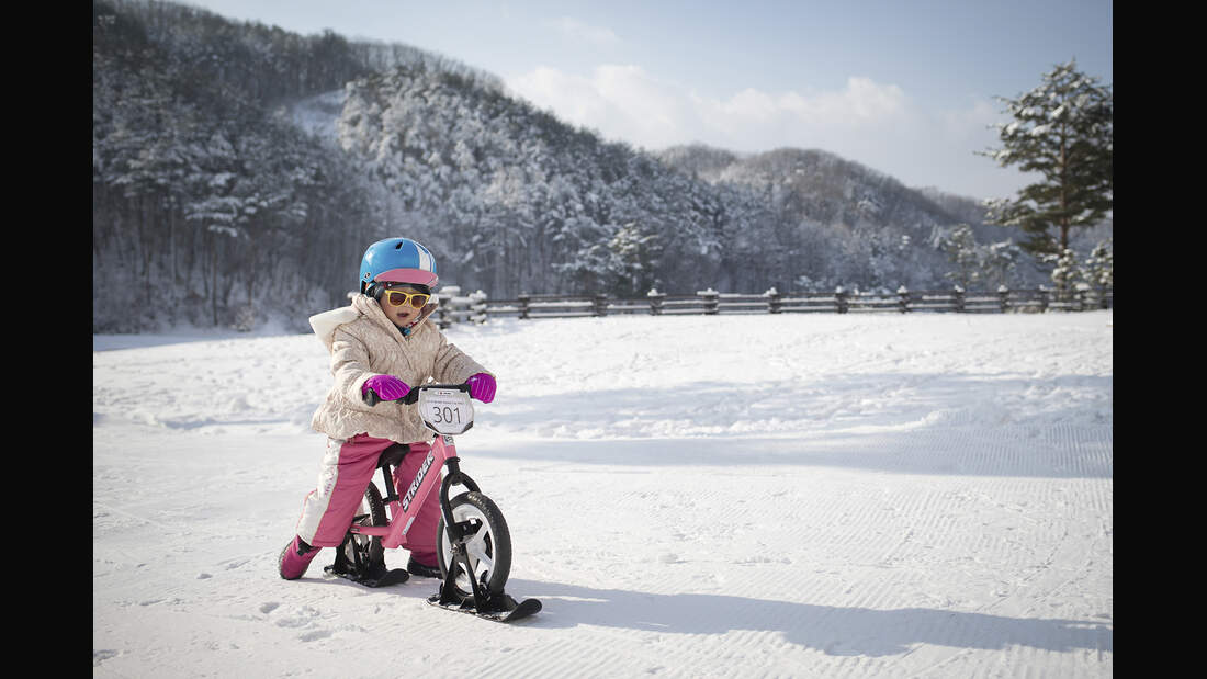 Strider Snow Ski Set für KinderLaufräder