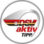 Testsieger-Logo: planetSNOW DSV aktiv TIPP 2017