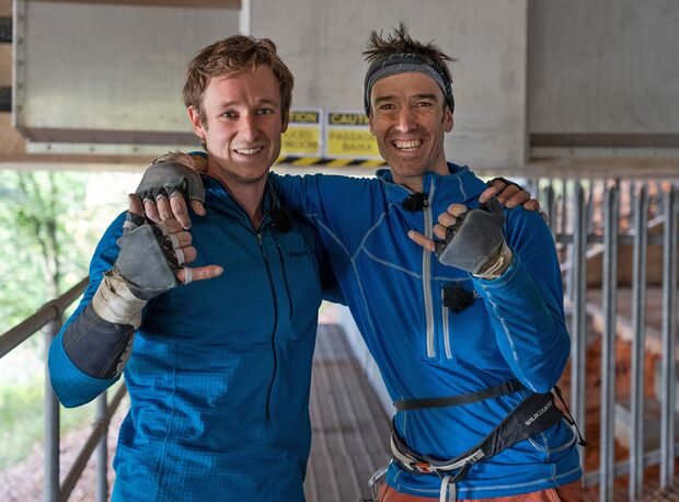 Tom Randall & Pete Whittaker Brits climb Bridges