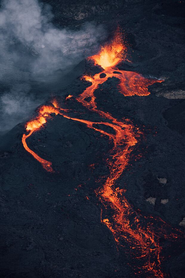 Vulkanausbruch La Réunion