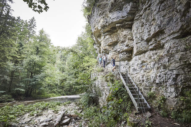 Wandern in der Wutachschlucht, Hochschwarzwald