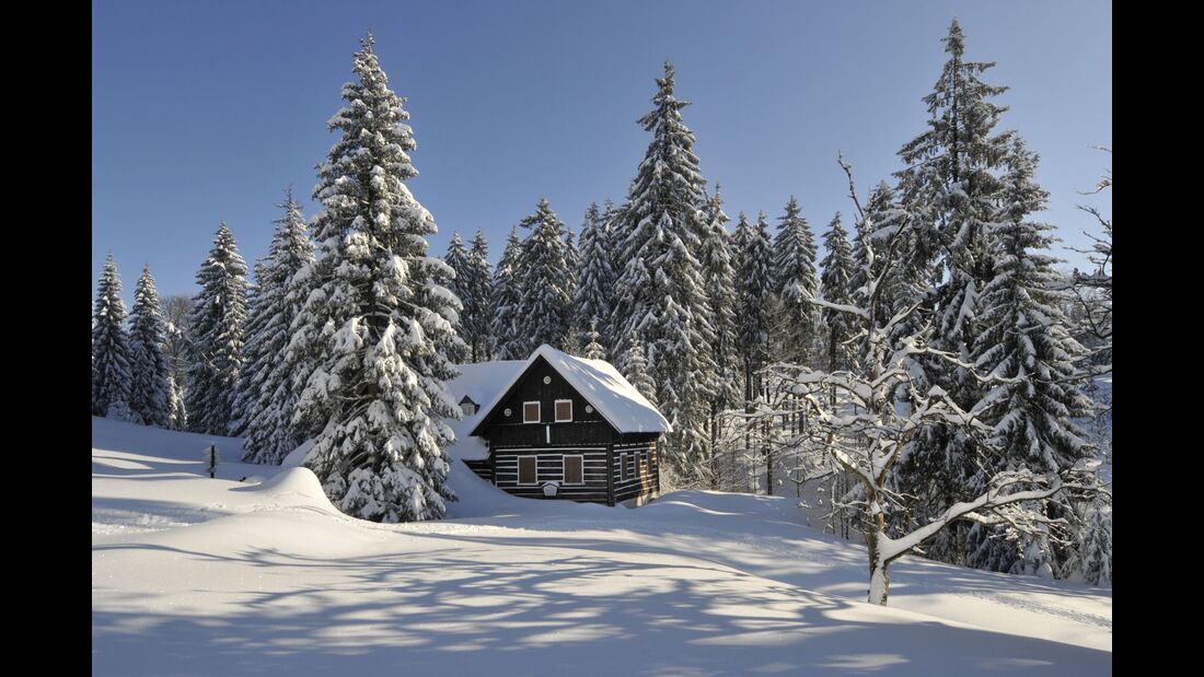 Winter im Isergebirge - Tschechien