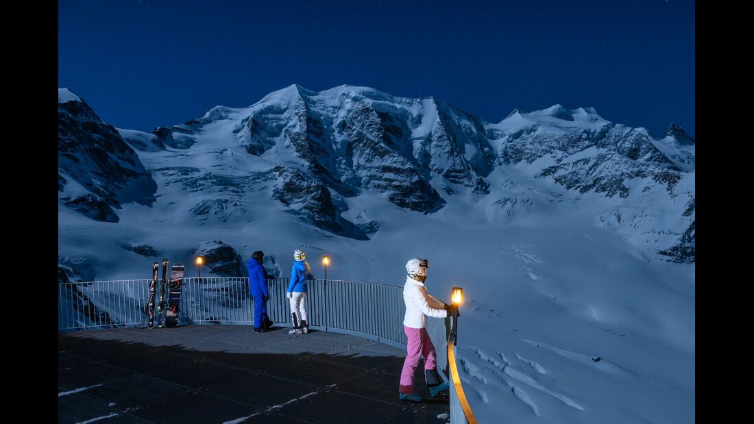 Wintersport im Oberengadin 