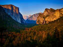 Yosemite Valley at Sunset, California, USA