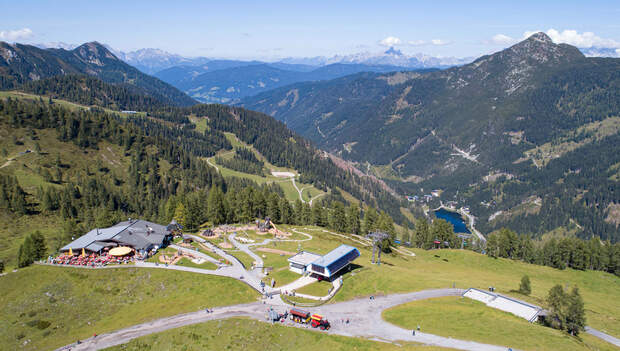 Zauchensee-Flachauwinkl im Salzburger Land, Österreich