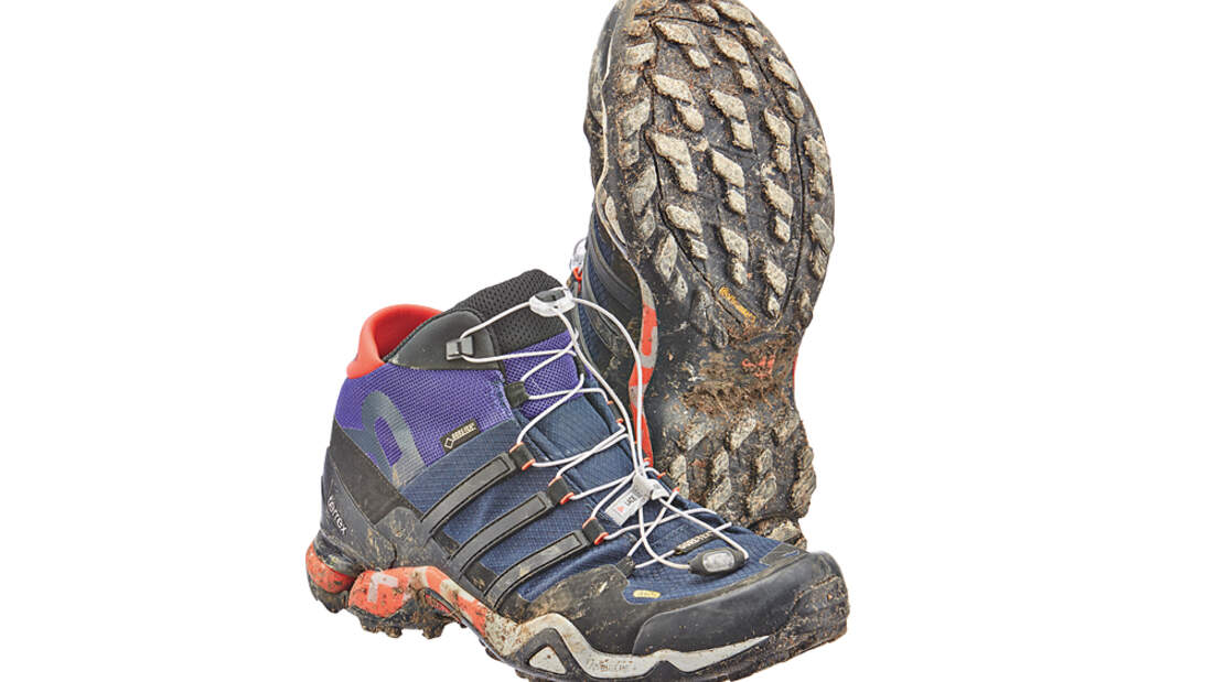 Testbericht Adidas Terrex Fast R Mid Testsieger outdoor magazin