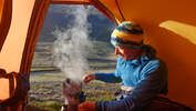 od-0815-trekkingrucksack-test-teaserbild Sarek Zelt Zelten Kocher Kochen Wasser Boris