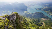 OD 0818 Salzkammergut Salzburger Land Österreich Schafberggrat