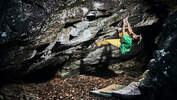 Bouldern in Varazze, Italien