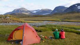 Wildnis-Trekking im Sarek 48