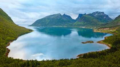 OD 2018 Senja Norwegen Europa Insel Norden Polarkreis