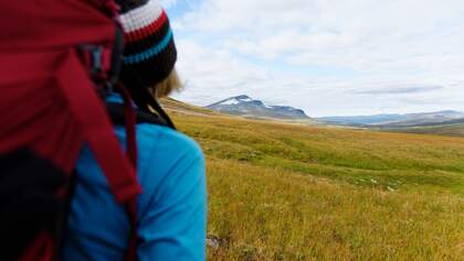 Wildnis-Trekking im Sarek 41