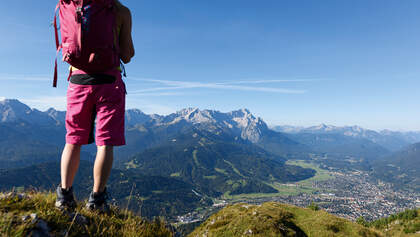 OD SH Bayern 2015 Garmisch Partenkirchen Wandern Wank Kramerspitz Wettersteingebirge Bayerische Alpen