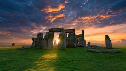 Stonehenge in Süd-England