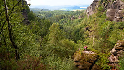 Wandern im Elbsandsteingebirge