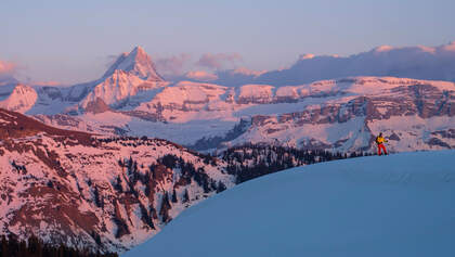 Schneeschuhwandern in der Schweiz